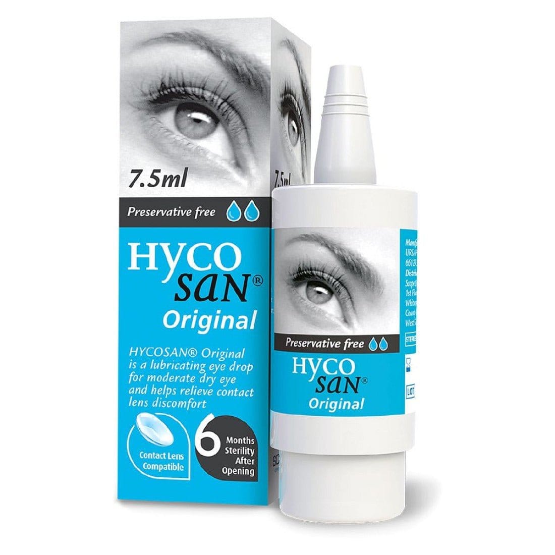 Hycosan Preservative Free Eye Drops - 7.5ml - Belson Opticians