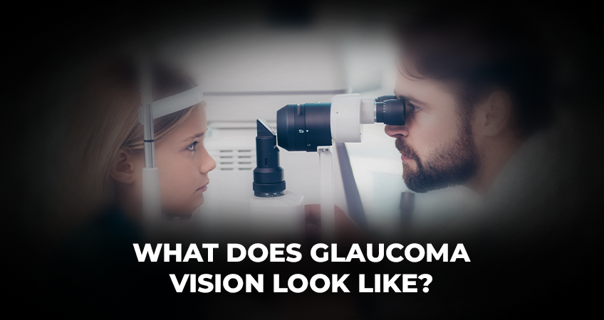 What does Glaucoma Vision look like?