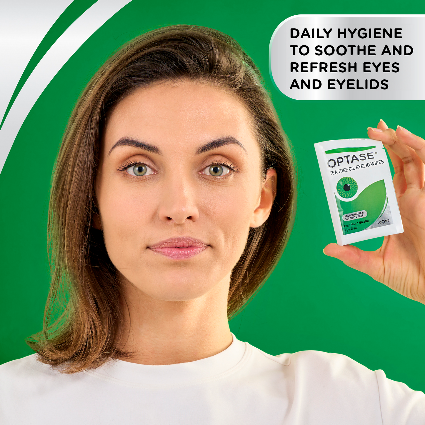 Optase Tea Tree Oil Eyelid Wipes
